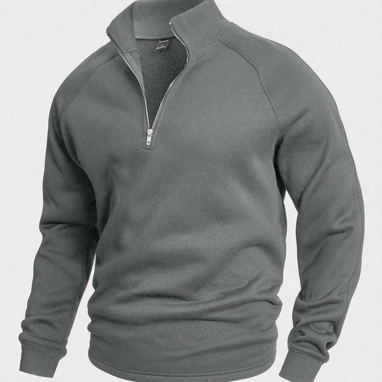 António - Pullover com fecho de meia altura