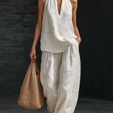 Zoë™ – Ensemble sans manches et pantalon large
