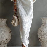 Elise™ | Robe maxi asymétrique et élégante
